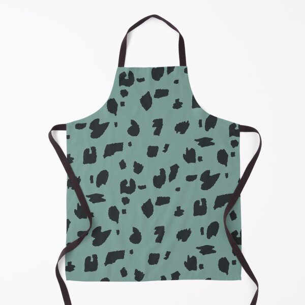 Item preview, Ocelot pattern pastel green and black designed and sold by vianahline.
