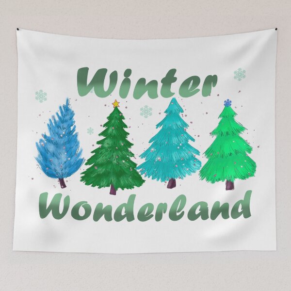 Item preview, Trees Winter Wonderland designed and sold by Jessi-Sketches.