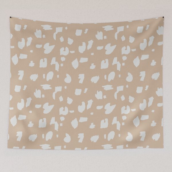 Item preview, Ocelot pattern beige and white designed and sold by vianahline.