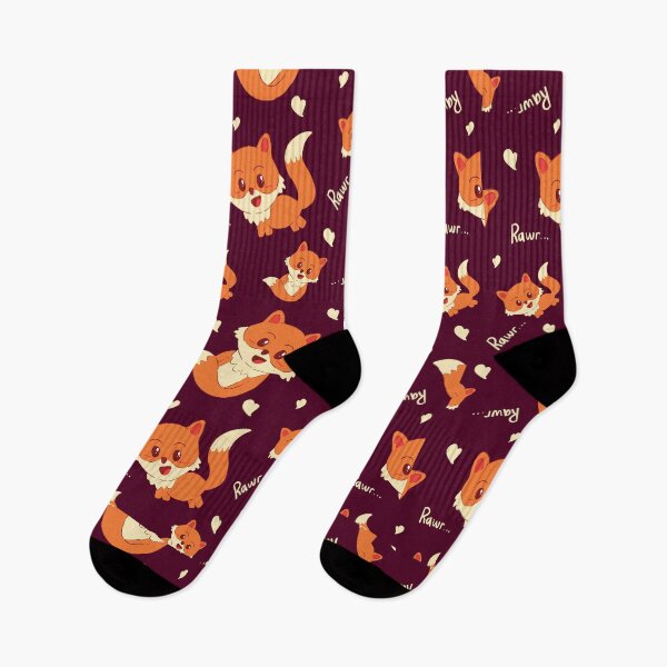 Item preview, Fox Little Cute Animal Smiling Pattern   designed and sold by Pexilus.