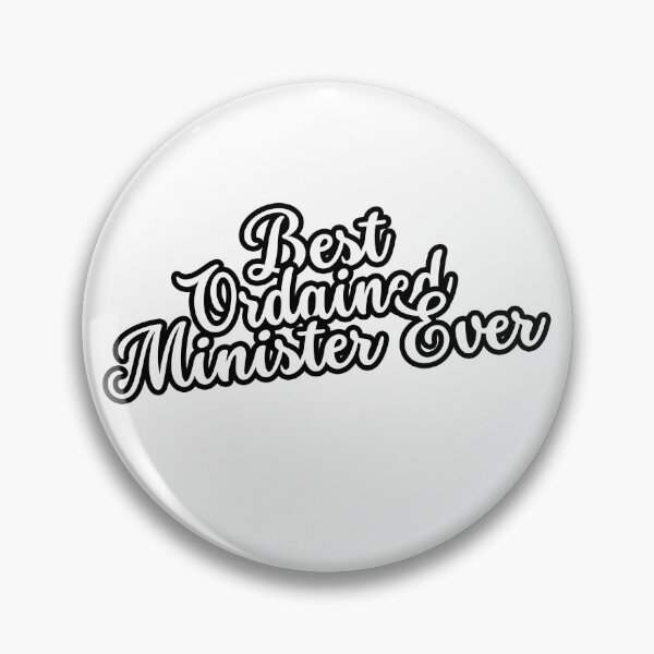 Item preview, Best Ordained Minister Ever - Wedding Officiant Marriage design designed and sold by diip.