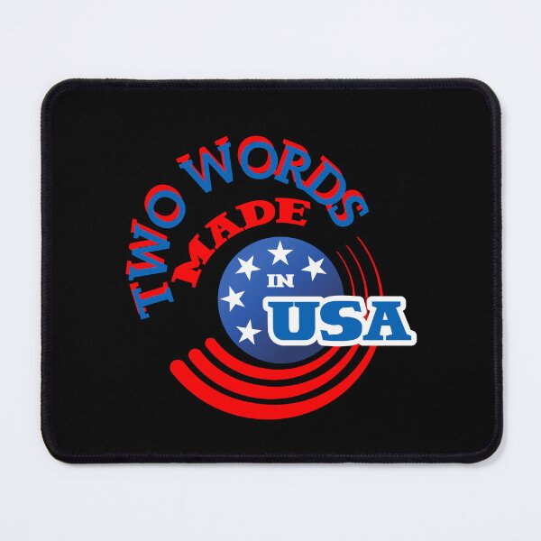 Item preview, TWO WORDS MADE IN AMERICA. designed and sold by stopamoment.