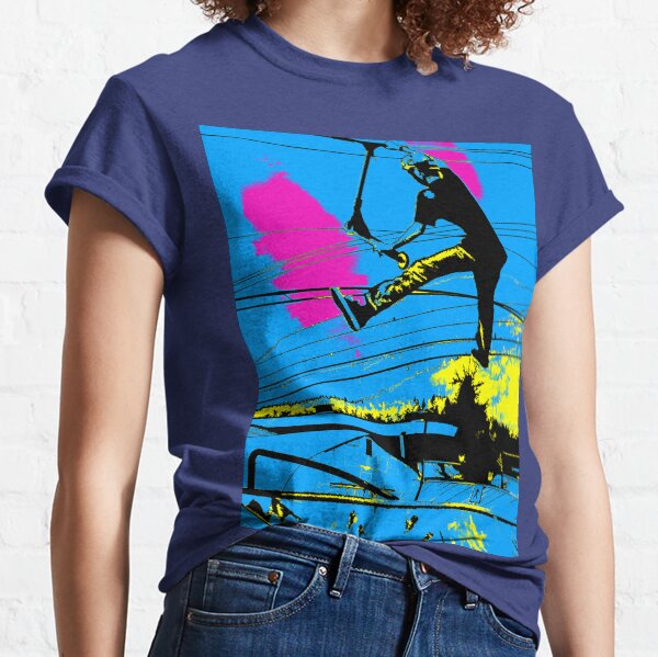 Tailgating - Stunt Scooter Tricks Classic T-Shirt