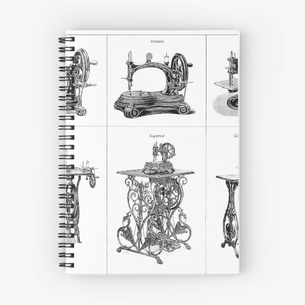 Item preview, Poster historical sewing machines for collectors designed and sold by susannvoelske.