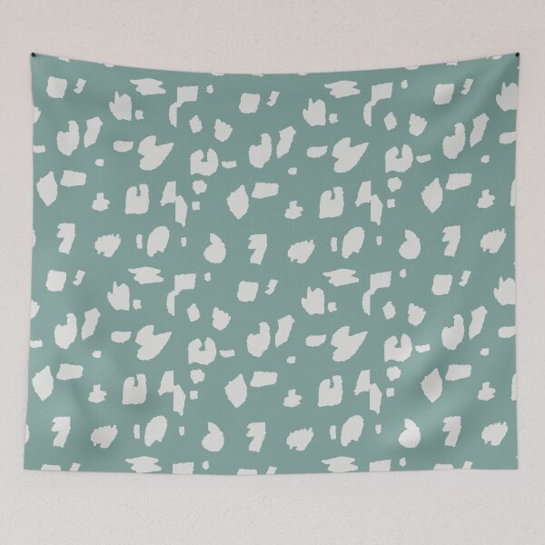 Item preview, Ocelot pattern pastel green and white designed and sold by vianahline.