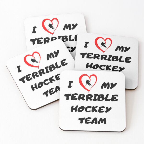 Item preview, I Love My Terrible Hockey Team  designed and sold by The Shark  Designer.