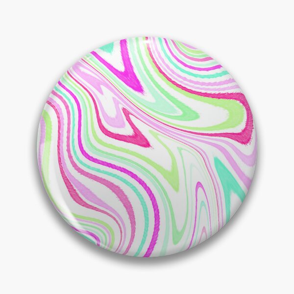 Item preview, Modern Liquid Swirl Abstract Pattern Square Vibrant Neon Tones, White, Green, Blue and Hot Pink, Multicolor Design.png designed and sold by theprintedclub.