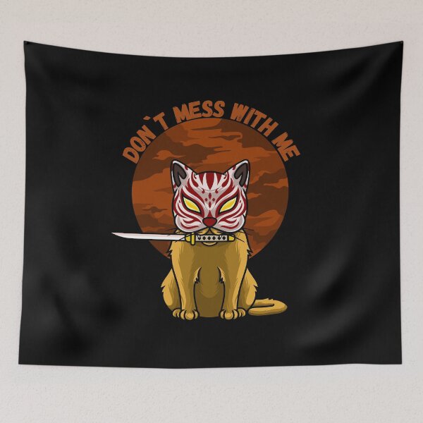 Item preview, Samurai Cat with Sword  designed and sold by PRINYOS.