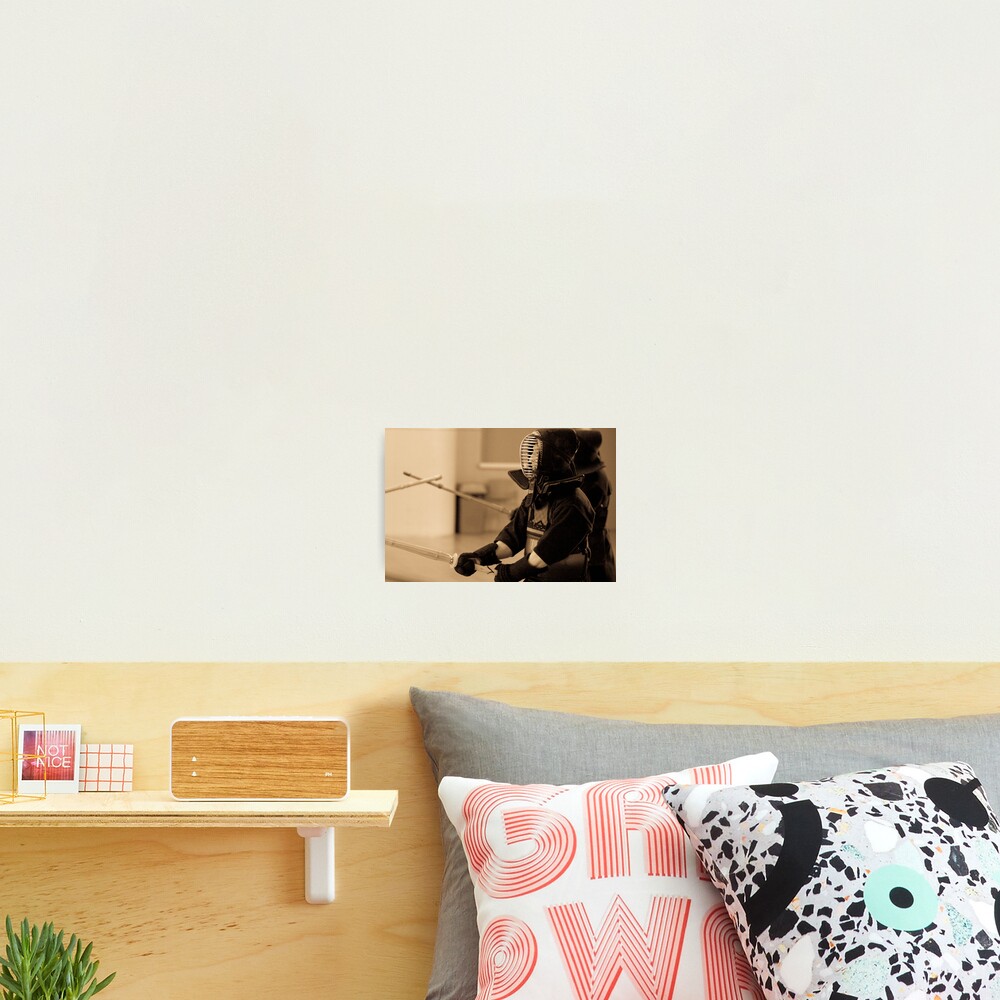 Kendo Lineup Photographic Print