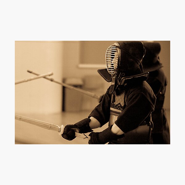 Kendo Lineup Photographic Print