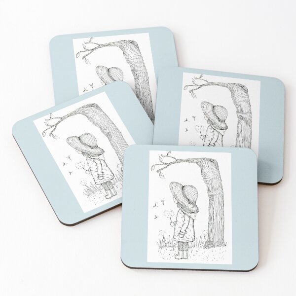 Item preview, Dandelions  designed and sold by LMoonPantryArt.