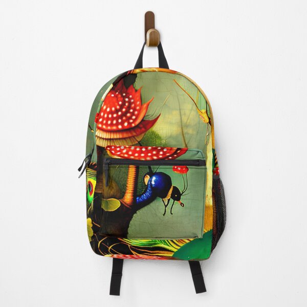 Item preview, Mysterious woman in the forest with fly agarics designed and sold by GorinART.