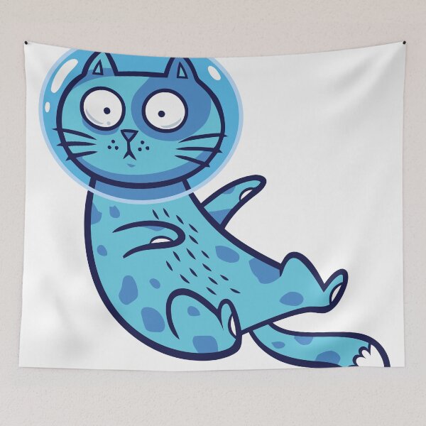 Item preview, Blue Space Cato designed and sold by LeCouleur.