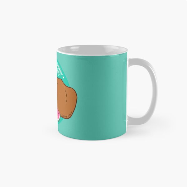 Aperçu de l'œuvre Ne vous inquiétez pas Be Capy - Capybara mangeant de la pastèque - Aqua créée et vendue par CircusCreative.