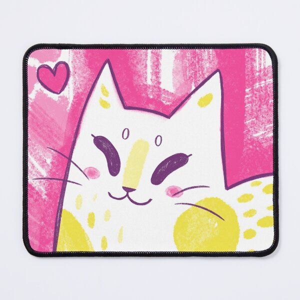 Item preview, Happy Expressive Kitty  designed and sold by kattvalk.