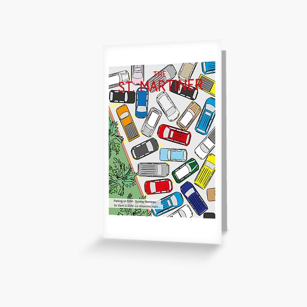 Item preview, Parking on SXM - Sunday Mornings designed and sold by thestmartiner.