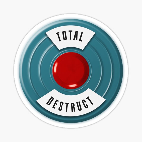 TOTAL DESTRUCT Sticker
