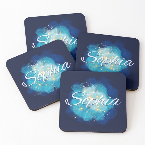 Item preview, Sophia, Stars and Watercolor designed and sold by faithtfoster.