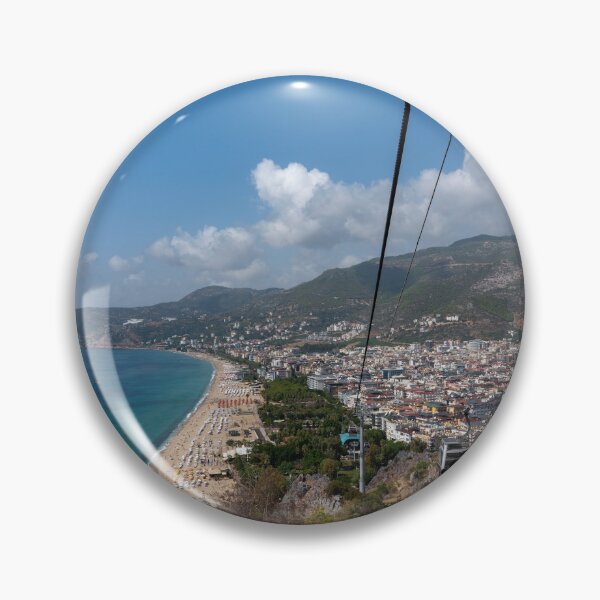 Item preview, Alanya beach cityscape designed and sold by hawkie.