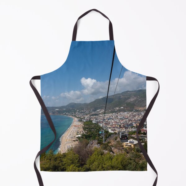 Item preview, Alanya beach cityscape designed and sold by hawkie.