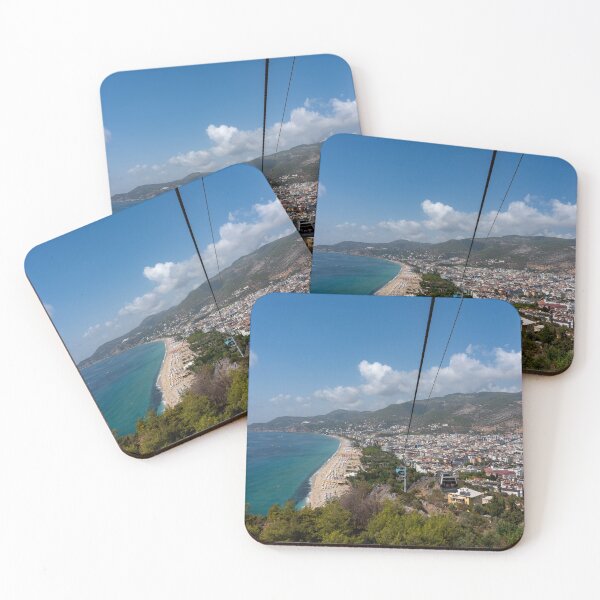 Item preview, Alanya beach cityscape designed and sold by hawkie.