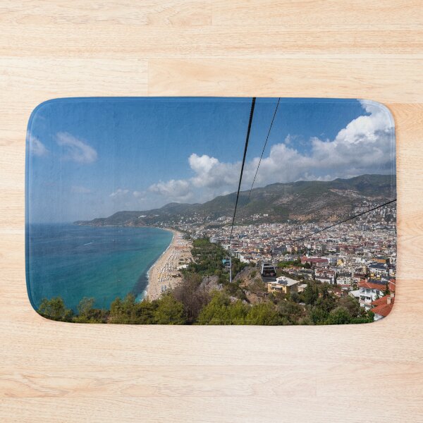 Item preview, Alanya beach cityscape designed and sold by hawkie.
