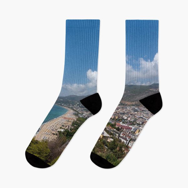 Item preview, Alanya beach cityscape designed and sold by hawkie.