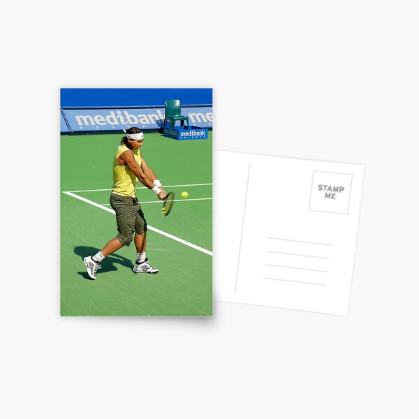 Backhand (Rafael Nadal) Postcard