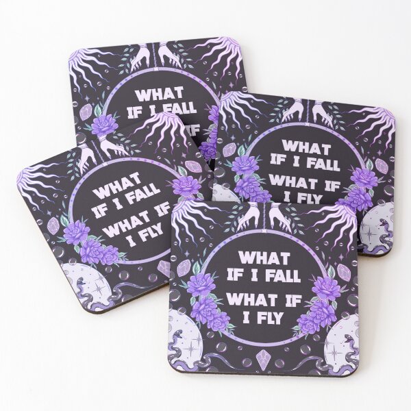 Item preview, What if I fall… what if I fly? designed and sold by Robyn Adams.