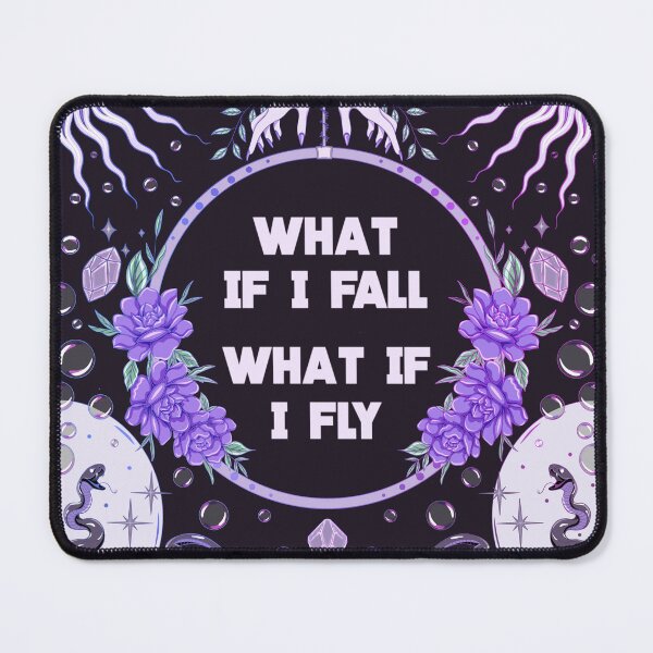 Item preview, What if I fall… what if I fly? designed and sold by Robyn Adams.