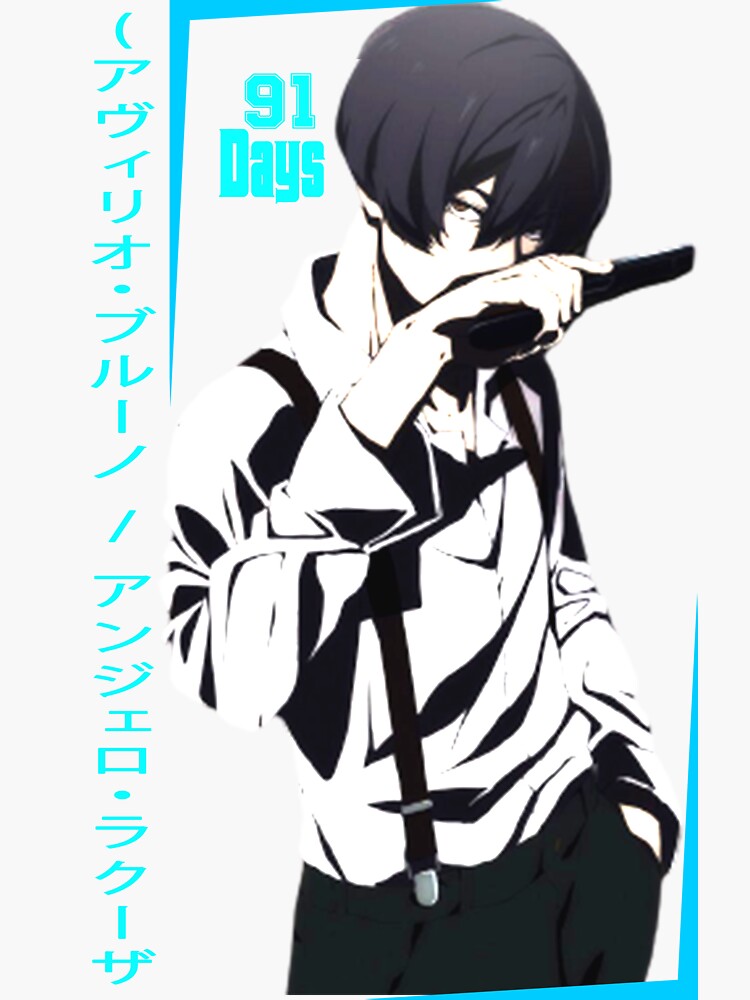 Lagusa Angelo 91 Days' Poster by Everything Anime. Displate in