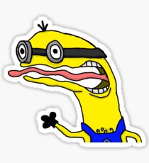 yellow demon Sticker
