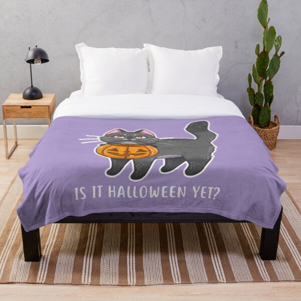 Item preview, Is It Halloween Yet Kitty designed and sold by kattvalk.