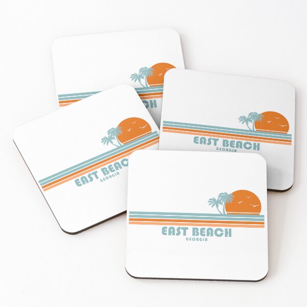 Item preview, East Beach Georgia Sun Palm Trees designed and sold by Esskay Designs.