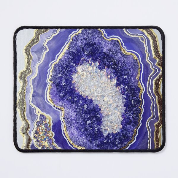 Item preview, Amethyst geode wall art. designed and sold by Sandytov.