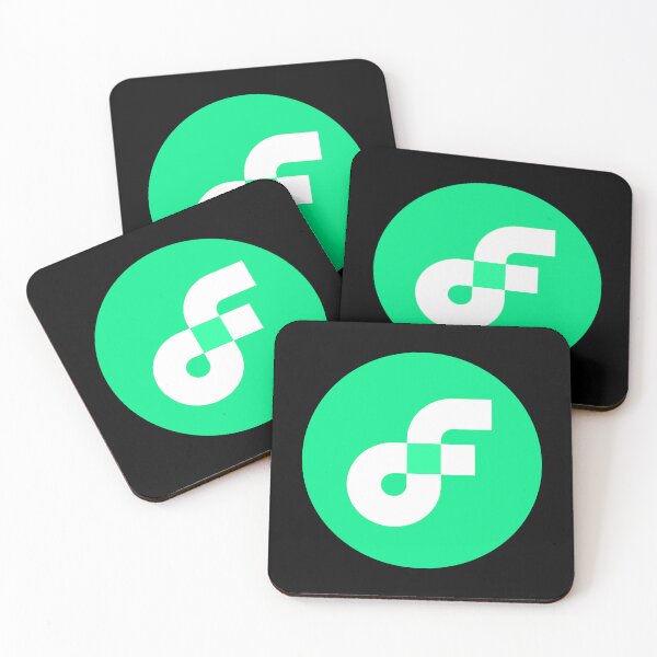 Item preview, Flow FLOW Crypto Altcoin - Clean Light Green Logo Variant #2 designed and sold by CryptoMoods.