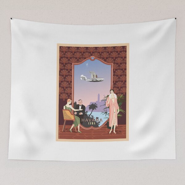 Item preview, Art Deco Flying Boat - Havana, Cuba designed and sold by contourcreative.