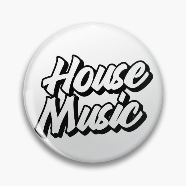 Item preview, HOUSE MUSIC - Font Style (black) designed and sold by Discothreadz.