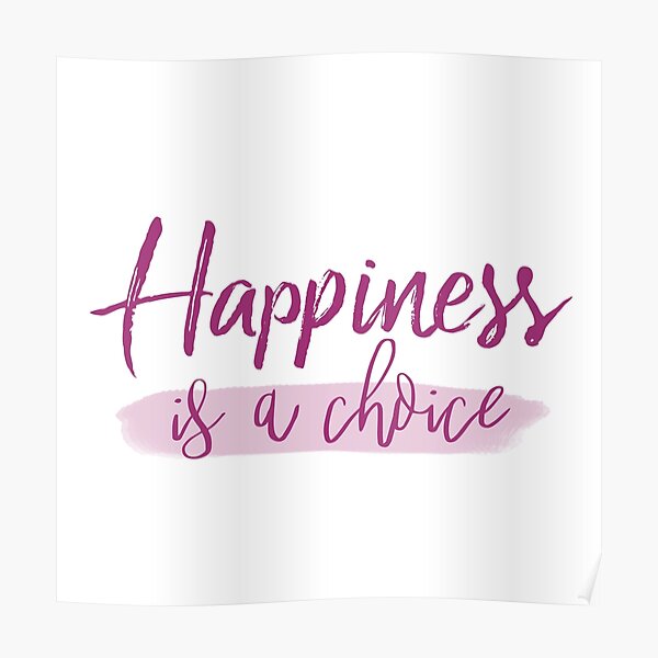 Happiness-Is-A-Choice Metal Wall Sign 
