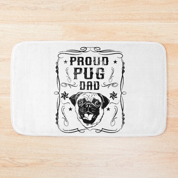 Item preview, Proud Pug Dad designed and sold by PrettyPittie Shop.