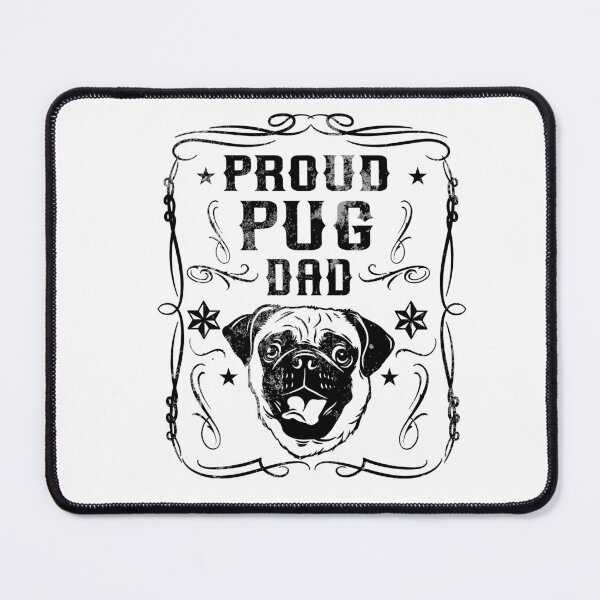 Item preview, Proud Pug Dad designed and sold by PrettyPittie Shop.
