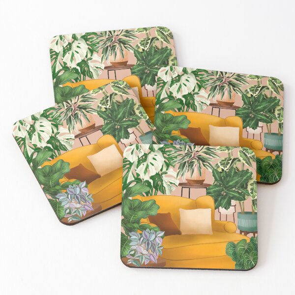 Item preview, Cute Cozy Room Full Of Plants designed and sold by Ana Moguš.