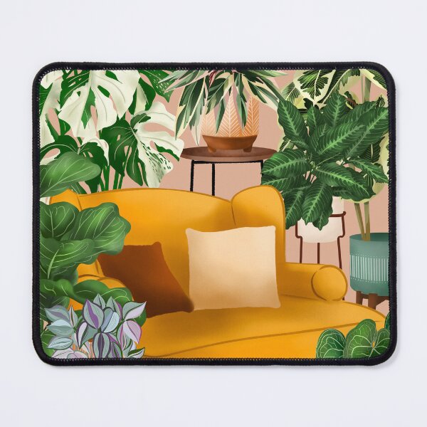 Item preview, Cute Cozy Room Full Of Plants designed and sold by Ana Moguš.