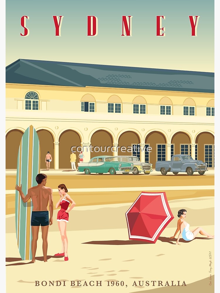 Sydney, Bondi Bathers Pavilion, 1960 by contourcreative