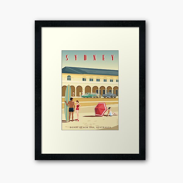 Item preview, Sydney, Bondi Bathers Pavilion, 1960 designed and sold by contourcreative.
