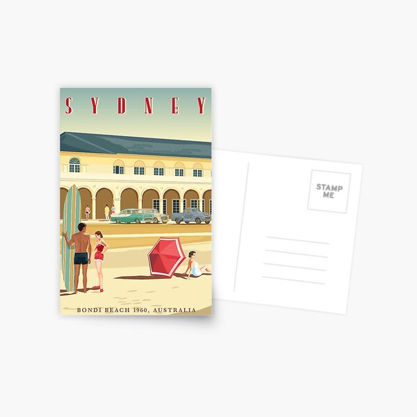 Item preview, Sydney, Bondi Bathers Pavilion, 1960 designed and sold by contourcreative.
