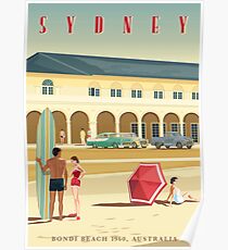 Sydney, Bondi Bathers Pavilion, 1960 Poster