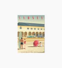 Sydney, Bondi Bathers Pavilion, 1960 Art Board Print