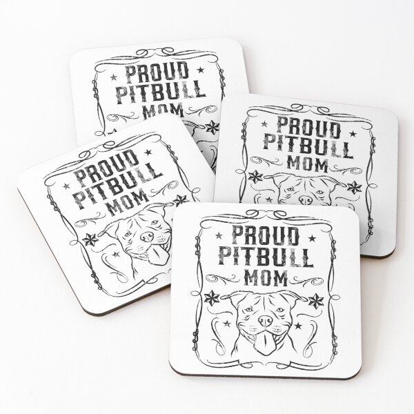 Item preview, Proud Pitbull Mom designed and sold by PrettyPittie Shop.