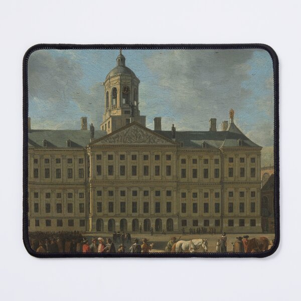 Item preview, The Town Hall on Dam Square, Amsterdam - Gerrit Berckheyde, 1672 designed and sold by 2Girls1Shirt.